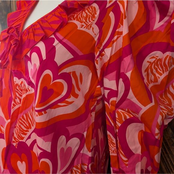 NWT Alden Adair Lovers Lane Jean Top Shirt Women's size Medium - Picture 4 of 6